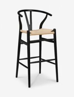 Cylia Bar Stool -Hearth & Home Store 08165BLK 02