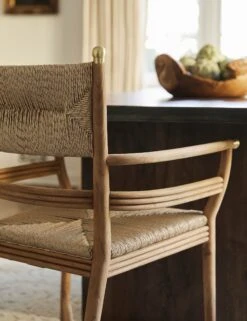 Morris & Co. Kelmscott Rush Indoor / Outdoor Dining Arm Chair -Hearth & Home Store 20191030 morris co4146 low res 4 site