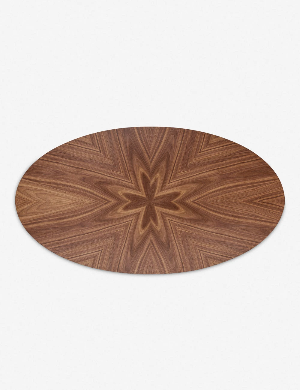 Beth Oval Dining Table, Brown 6 Beth Oval Dining Table, Brown - Image 6
