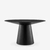 Barra Round Dining Table 11 Barra Round Dining Table -Hearth & Home Store BarraRoundDiningTable Black 38656BLK KIT 01