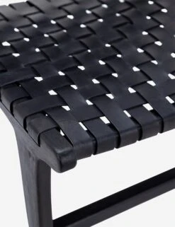 Gallagher Leather Dining Chair -Hearth & Home Store DOV25003BK D 1