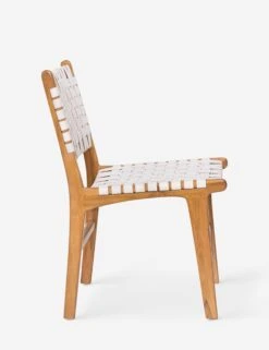 Gallagher Leather Dining Chair -Hearth & Home Store DOV25003WH P