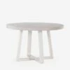Hollis Indoor / Outdoor Round Dining Table 12 Hollis Indoor / Outdoor Round Dining Table -Hearth & Home Store HollisIndoorOutdoorRoundDiningTable Natural 104940 002 PRM 1 1