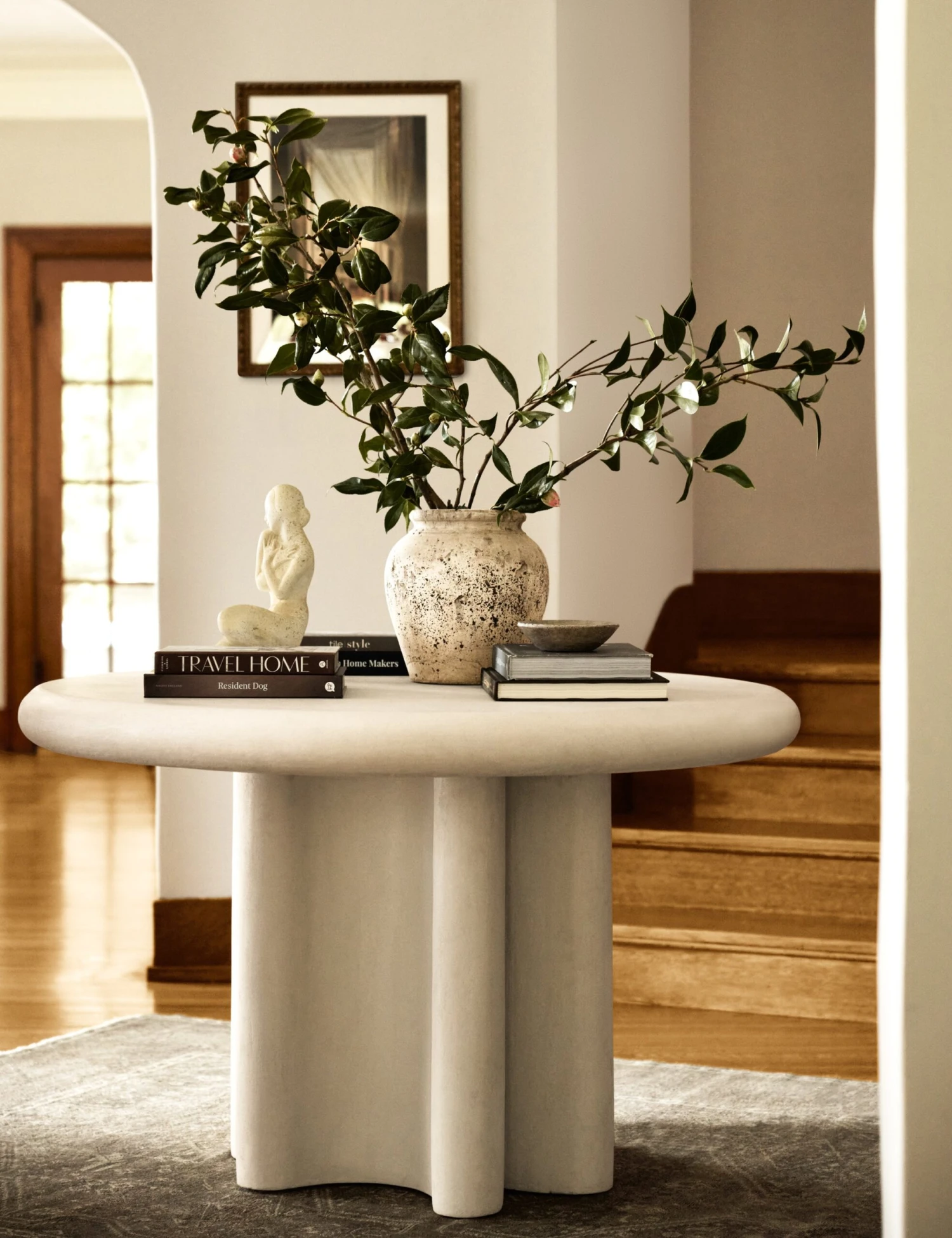 Ruiz Indoor / Outdoor Round Dining Table 3 Ruiz Indoor / Outdoor Round Dining Table - Image 3