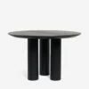 Mojave Round Dining Table 13 Mojave Round Dining Table -Hearth & Home Store MojaveRoundDiningTable Black A0655709 515 Product