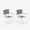 Hermes Indoor / Outdoor Dining Chair (Set Of 2) -Hearth & Home Store TVCHS.T109 AC.V PC.W2