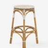 Cayla Indoor / Outdoor Stool -Hearth & Home Store cayla indoor outdoor counter stool white and blush 1 1