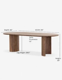 Gilda Oval Dining Table -Hearth & Home Store gilda oval dining table d1234588 75ff 4eb2 8d6b 4fc40b2aa683