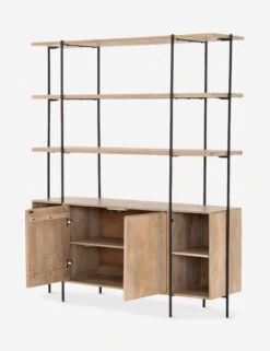 Aneko Sideboard And Hutch -Hearth & Home Store iprs 027 opn 1 1
