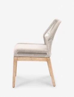 London Indoor / Outdoor Dining Chair -Hearth & Home Store loom dining chair taupe fixed 1 03