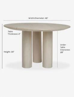 Mojave Round Dining Table 22 Mojave Round Dining Table -Hearth & Home Store mojave dining table 2421 37e9a3f5 04f9 47d7 a7dd a6760b5de3e4