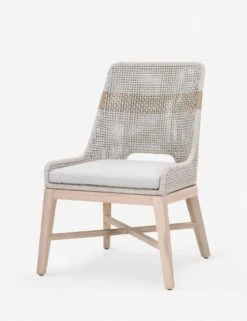 Panorama Indoor / Outdoor Dining Chair (Set Of 2) -Hearth & Home Store panorama indoor outdoor dining chair white taupe set of 2 1 1