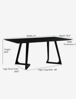 Reya Dining Table -Hearth & Home Store reya dining table