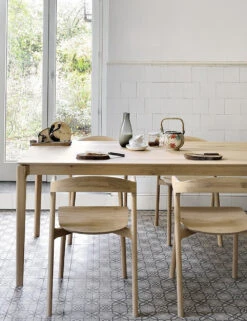 Temple Dining Table -Hearth & Home Store temple dining table oak 1 1