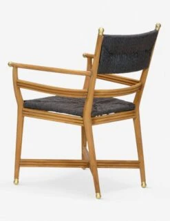 Morris & Co. Kelmscott Rush Indoor / Outdoor Dining Arm Chair -Hearth & Home Store wmkeac tkbk 2